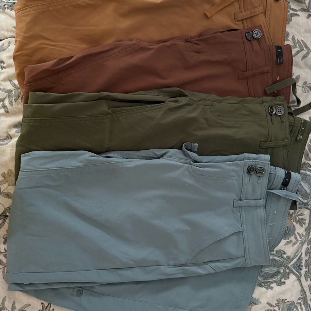 Prana Olive Hiking Pants